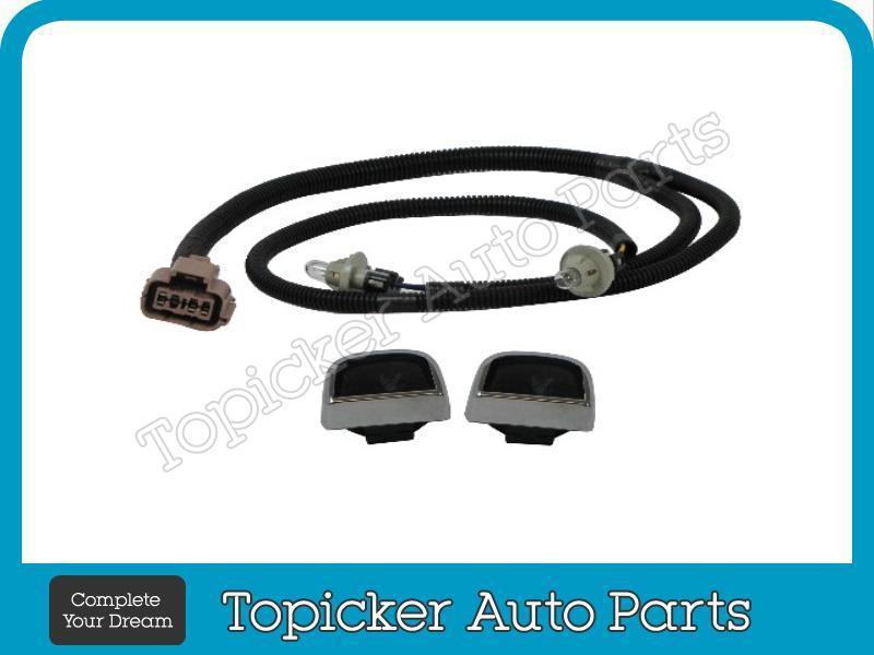 Find REAR BUMPER LICENSE PLATE LAMP CHROME Harness 19992007 CHEVY SILVERADO Pickup 3 in TX, US