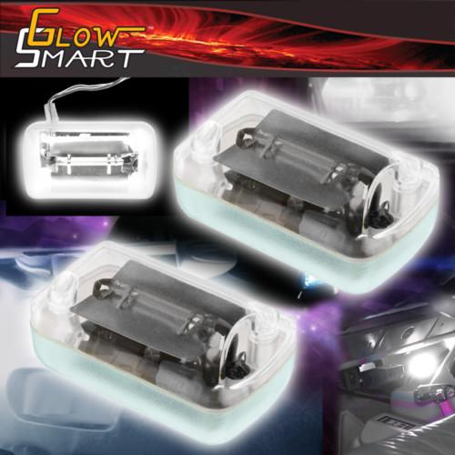 2 x xenon strobe light interior light white