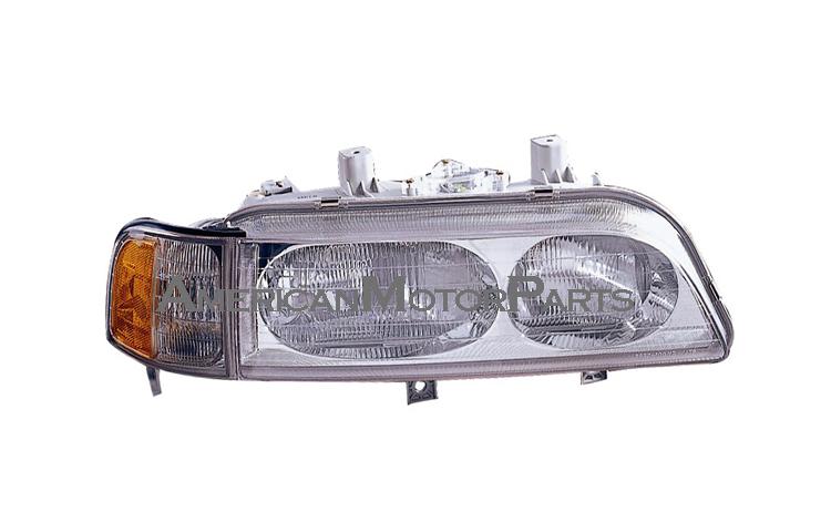 Right passenger side replacement headlight w/ corner light 91-95 acura legend