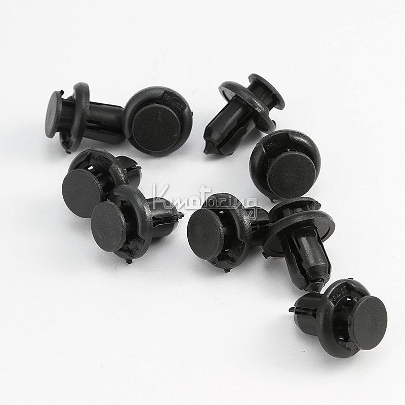 Find 30X PushType Rivet Fastener Bumper Mud Flaps Clips For Honda