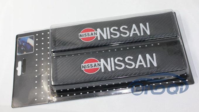 A Pair carbon fiber Car Seatbelt Seat belt Cover Shoulder Pad Pads For Nissan , US $19.99, image 6
