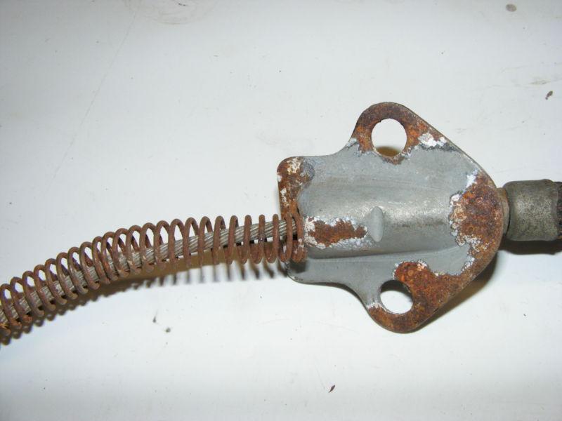 1936 37 CHEVROLET MASTER DELUXE EMERGENCY BRAKE CABLES PAIR NOS-R NEW 594308, US $55.99, image 3