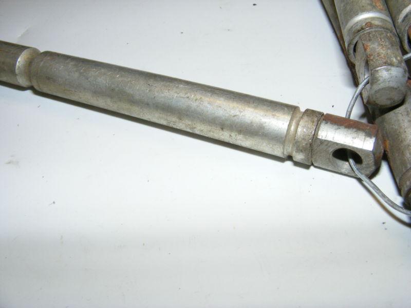 1936 37 CHEVROLET MASTER DELUXE EMERGENCY BRAKE CABLES PAIR NOS-R NEW 594308, US $55.99, image 4