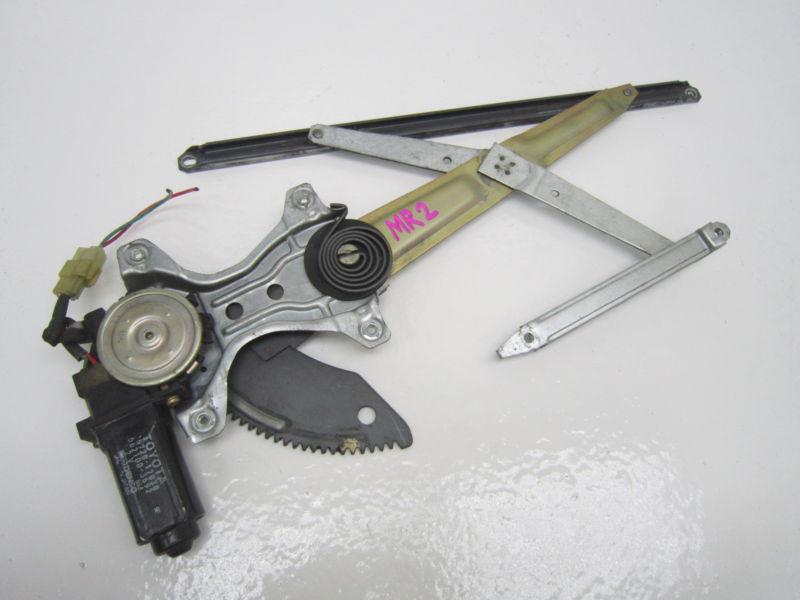 JDM TOYOTA MR2 SW20 GENUINE OEM F/L LEFT POWER WINDOW MOTOR REGULATOR 1990-1998, US $69.90, image 2