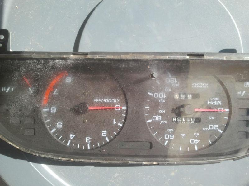 1998 nissan altima cluster gauges 
