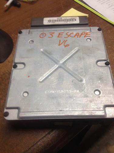 03 2003 escape 3.0l computer brain engine control ecu ecm module 3l8a-12a650-va
