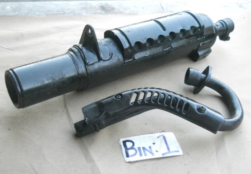 Exhaust muffer header 1984-86 200s 1980-83 185s 200 atc honda 3 wheeler atv