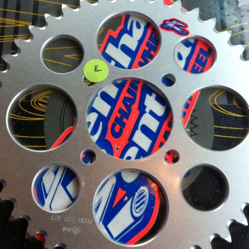 Ltz 400, lt 250 kxf 450 rear renthal sprocket 42 tooth