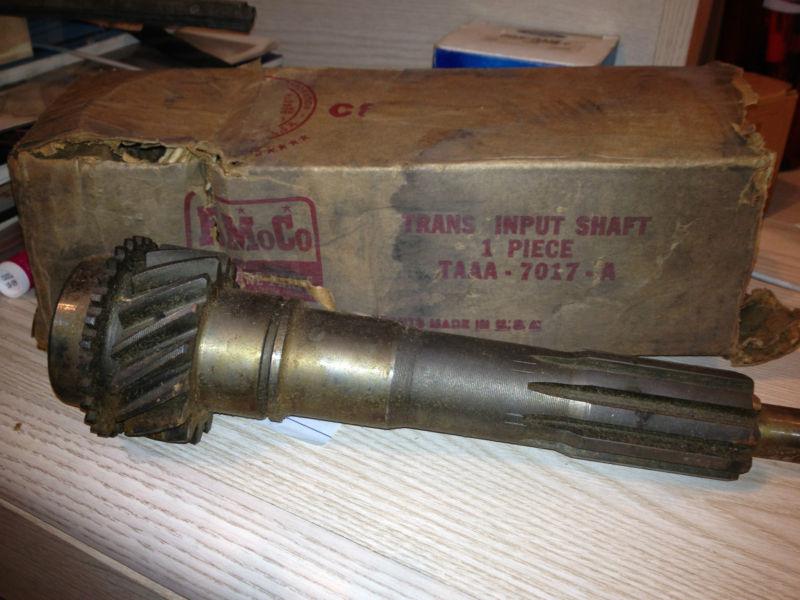 1953 1954 ford f100 nos transmission input shaft taaa-7017a 3 speed light duty