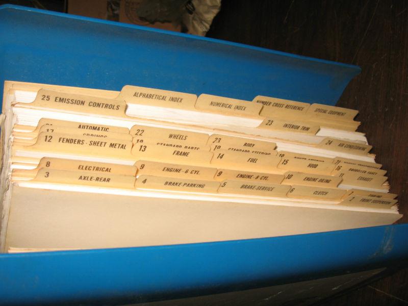 Find 1975 Mopar Chrysler Plymouth Dodge factory parts catalog manual in