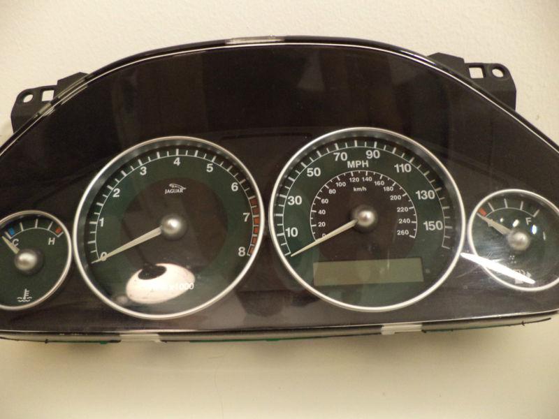 Find Dash Speedometer Instrument Cluster 0203 Jaguar X Type 1X4f10849