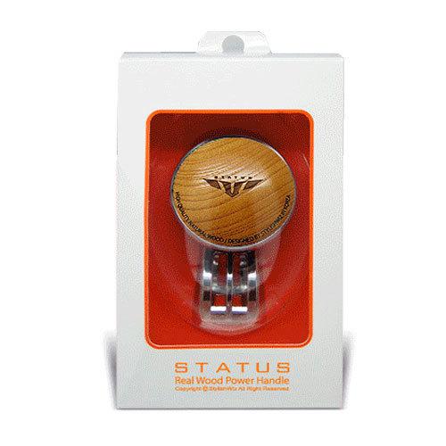 Find Wood Car Power Steering Wheel Spinner Knob Handle Clamp Vehicle / STATUS in Daegu, default