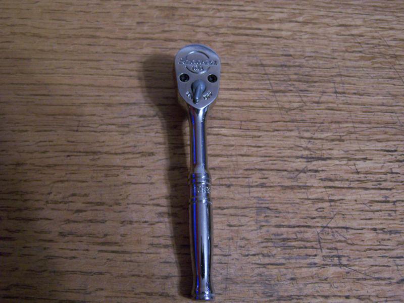 Snap-on tools 3/8" drive compact sealed head ratchet in 1/4" dr body #fc936 vgc