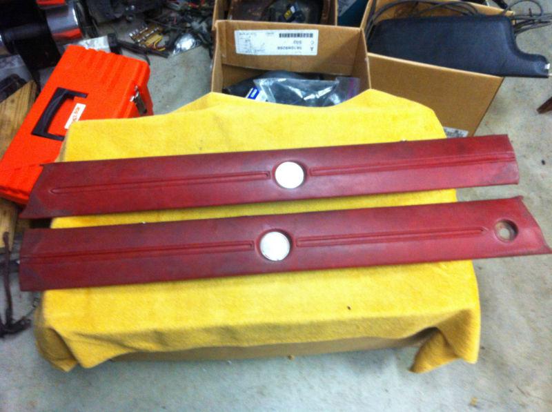 1968 1969 1970 dodge charger front upper door pads dukes of hazzard 