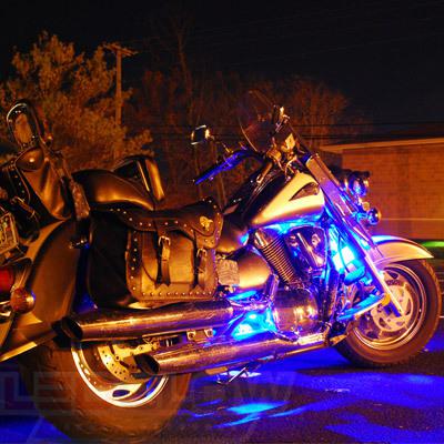 18pc Blue LED Motorcycle Lighting Kit w 18 Tubes & Wireless Remote & 312 LEDs, US $134.99, image 4
