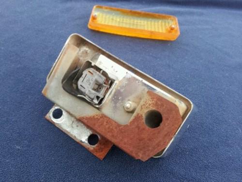 Fiat 850 Sport Spider RIGHT FRONT TURN SIGNAL PARK LAMP , US $40.00, image 3