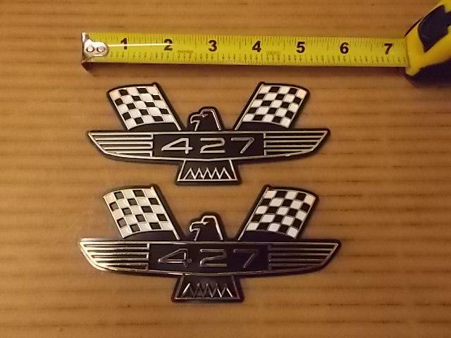 Ford 427  bird emblem new pair