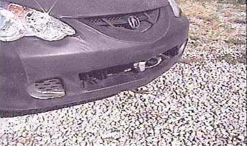 Blue ox bx1011 base plate for acura rsx 02