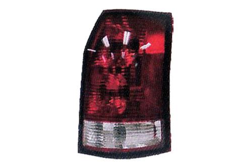 Replace gm2818172 - 02-07 saturn vue rear driver side tail light assembly