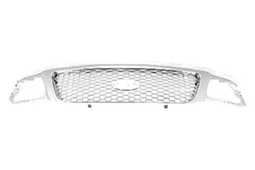 Replace fo1200407 - 99-03 ford f-150 grille brand new truck grill oe style