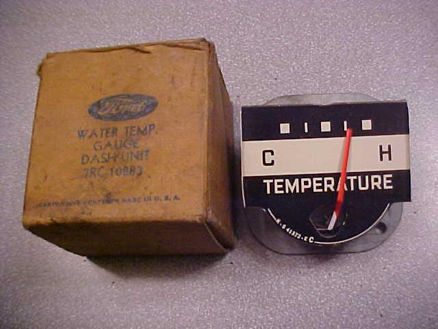 Ford temperature gauge dash