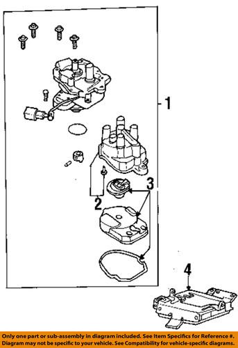 Nissan oem 221574b000 distributor rotor