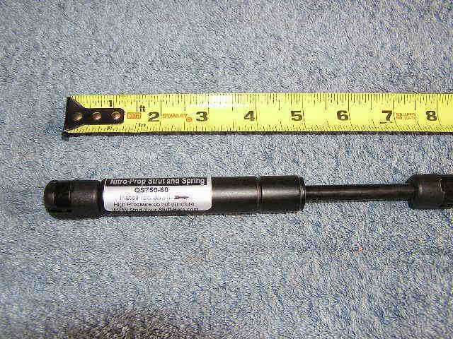 Rv nitro-prop gas strut shock lift support cylinder prop tube rep spd-4900-60