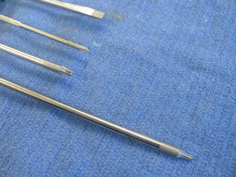 Snap On Mini Tip Screwdrivers Flat, Phillips, Torx 4pcs , US $15.50, image 2