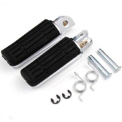 Heavy duty chrome front rear footpegs \footrests for yamaha yzf r6 r6s r1 600 60