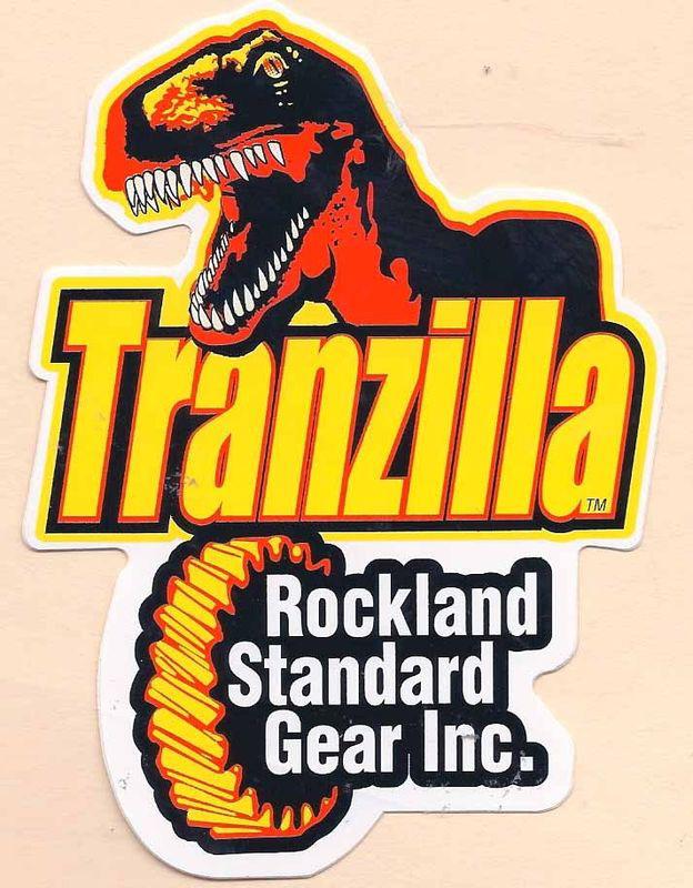 Tranzilla racing decals sticker 3 inches long size new