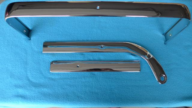 63, 64, 65? Pontiac Chevrolet BUCKET SEAT Trim **RECHROMED** SHOW**CHROME TRIM, US $249.00, image 6