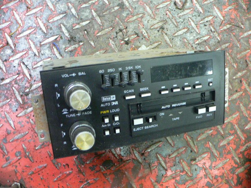 84 pontiac fiero radio & cassette player
