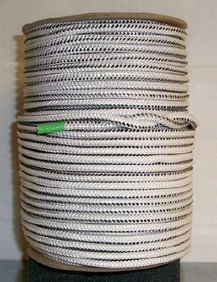 200 ft spool 3/16" shock cord (bungee)dacron jacket tracer usa !!! (fuzzy !!!)