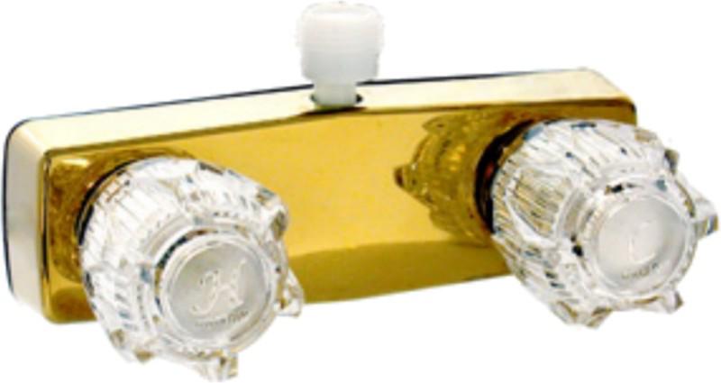 Valve, 4", shower, phoenix, polished brass, rv/camper/trailer, 1-pk #06252