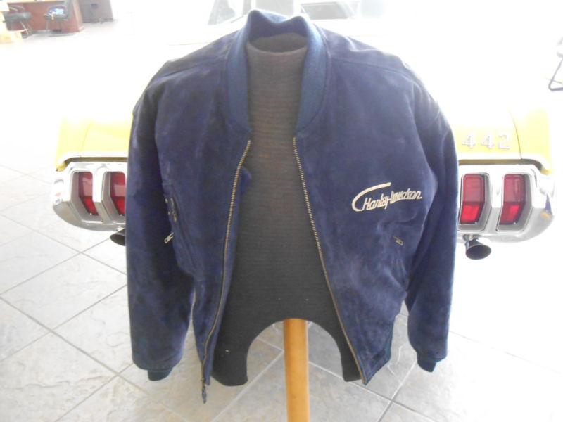 Vintage Men's Harley Davidson Suede Jacket, US $100.00, image 2