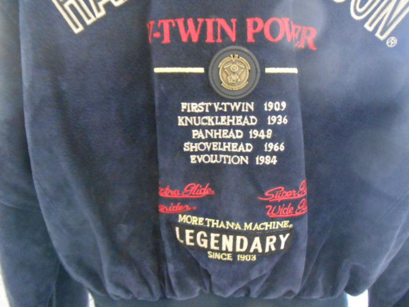 Vintage Men's Harley Davidson Suede Jacket, US $100.00, image 3