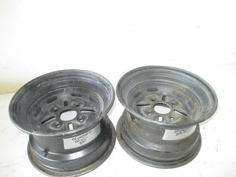2005 yamaha bruin 350 2x4 stock rear steel wheels
