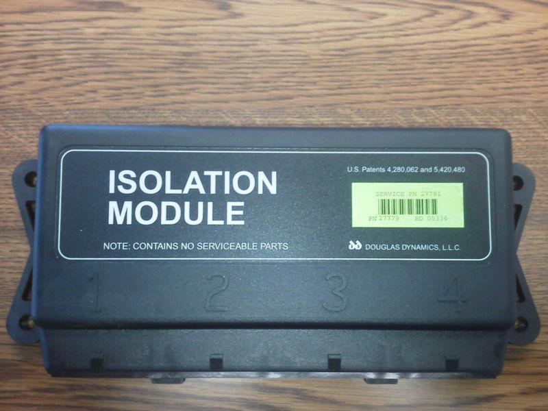 Brand new western snow plow 4 port isolation module 27781 green new