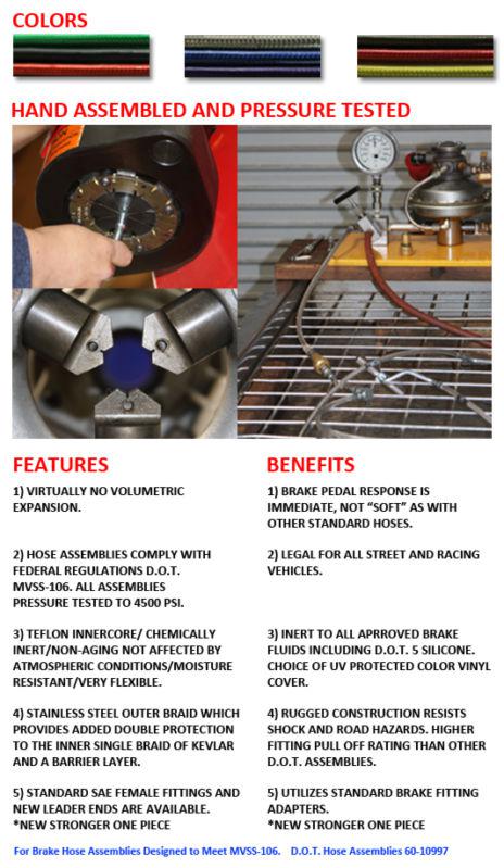 1999-2002 Infiniti G20 Stainless Steel Brake Lines, US $75.00, image 2