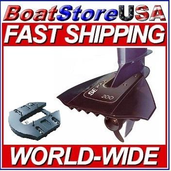 Se sport 200 hydrofoil stabilizer black se200blk & clip drill-free adapter 73434