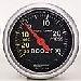 Boost/vacuum auto meter 3303 sport-comp 30" hg./30 psi analog gauges   -