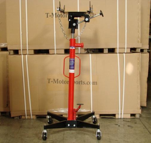 Hydraulic transmission jack tranny jacks lift lifts repair auto 1100 lb 1/2 ton