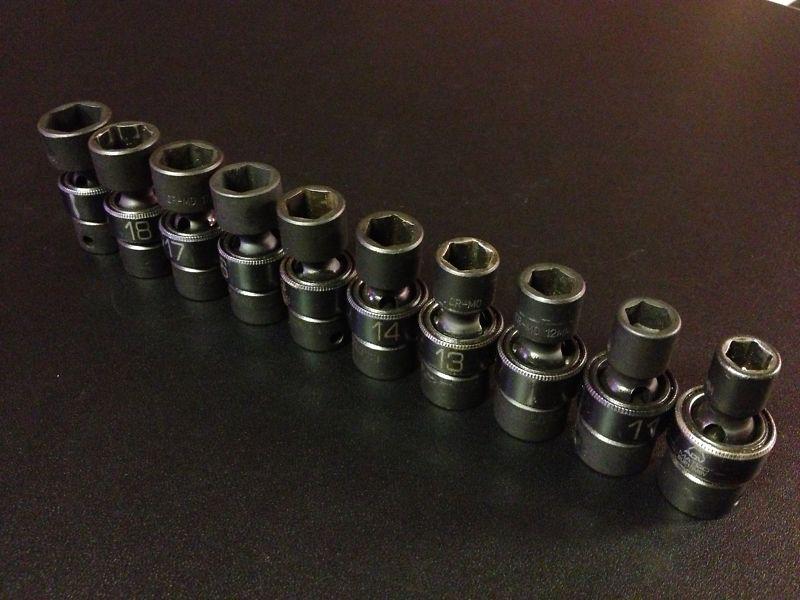 Find Matco Tools 3/8" Metric Shallow Swivel Impact Socket Set 1019mm