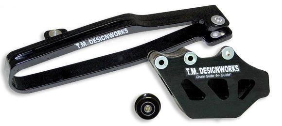 Tm designworks factory edition chain slide-n-guide kit black honda crf 250r 450r