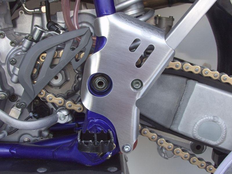 Works connection frame guards fits yamaha wr 450 f 2003