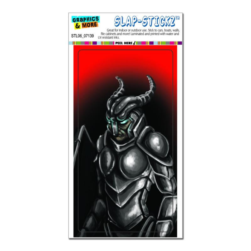 Knight armor - medieval gladiator warrior fantasy - slap-stickz™ bumper sticker