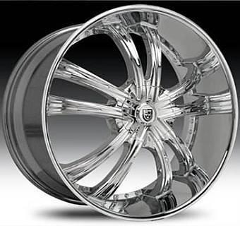 30"lexani lss-55 chrome wheels rims  chevy buick donk