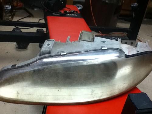 Mitsubishi eclipse 95-96 headlight assembly left lh passenger side oem used