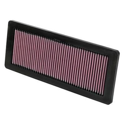 K&n air filter element rectangular cotton gauze red mini cooper each 33-2936
