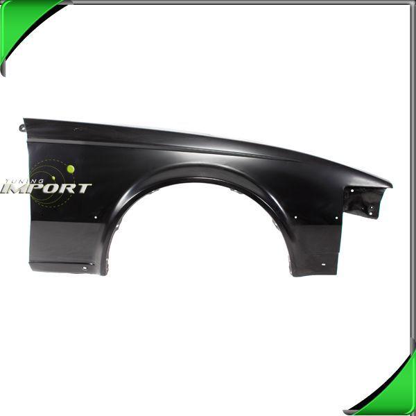 1984 toyota supra no flare holes right front fender primed black replacement new